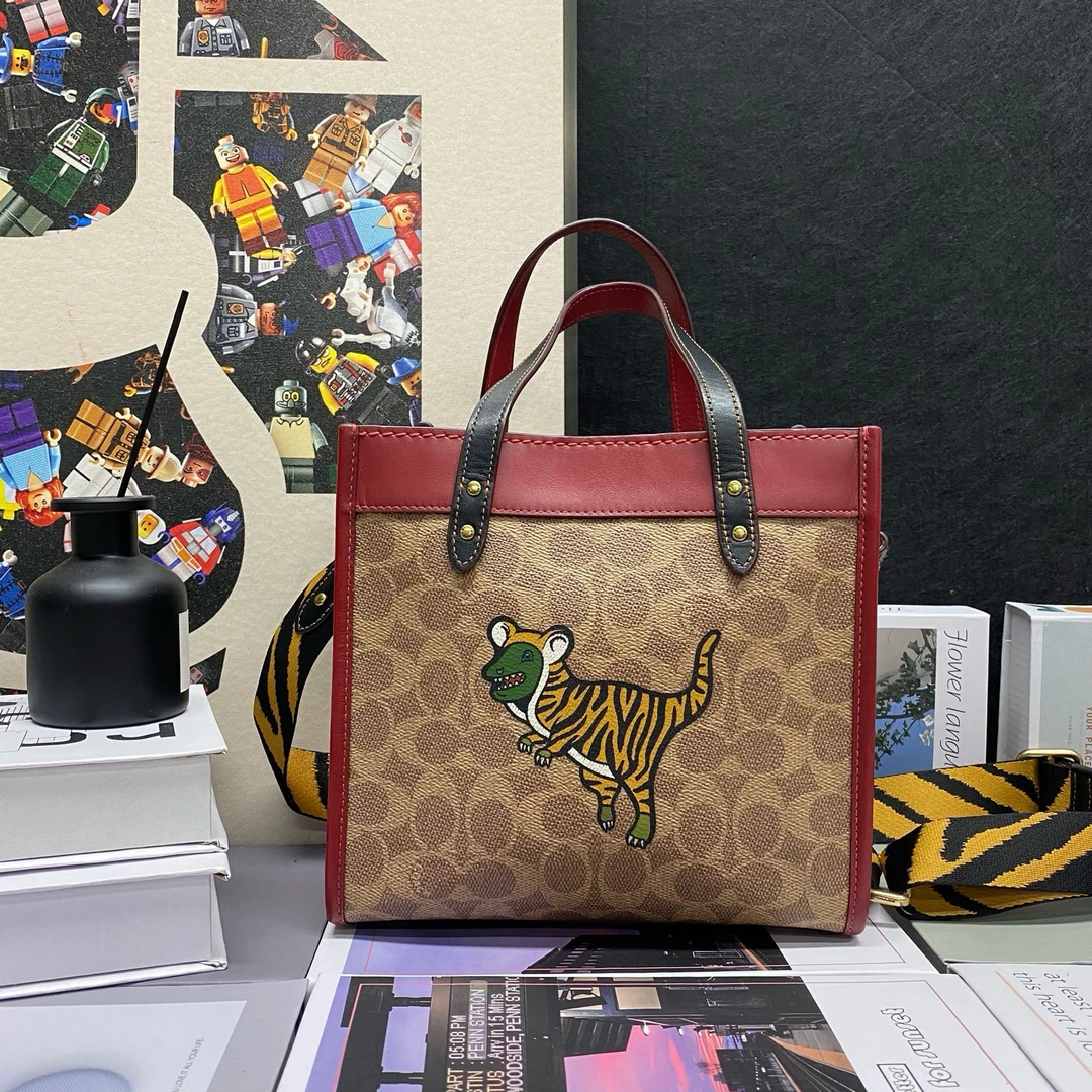 95新 COACH/蔻驰 22296斜挎包22*20