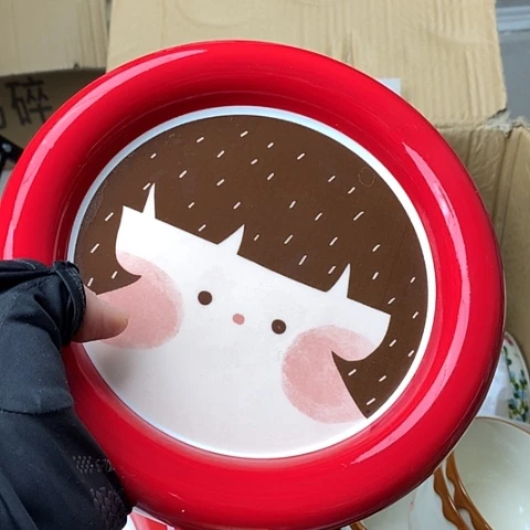 盘陶瓷制品满25拼单发货默认微瑕