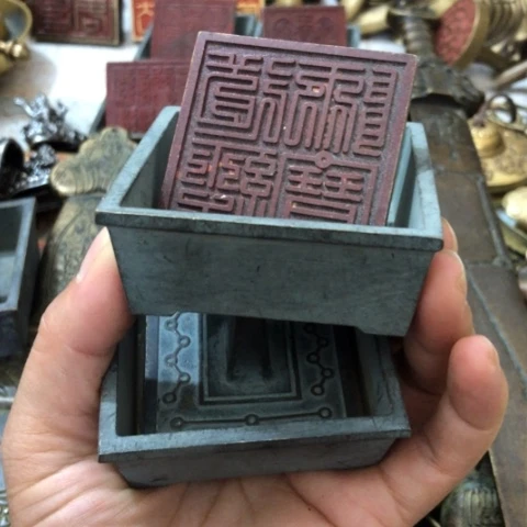 风***号黄铜英聚工艺品摆件