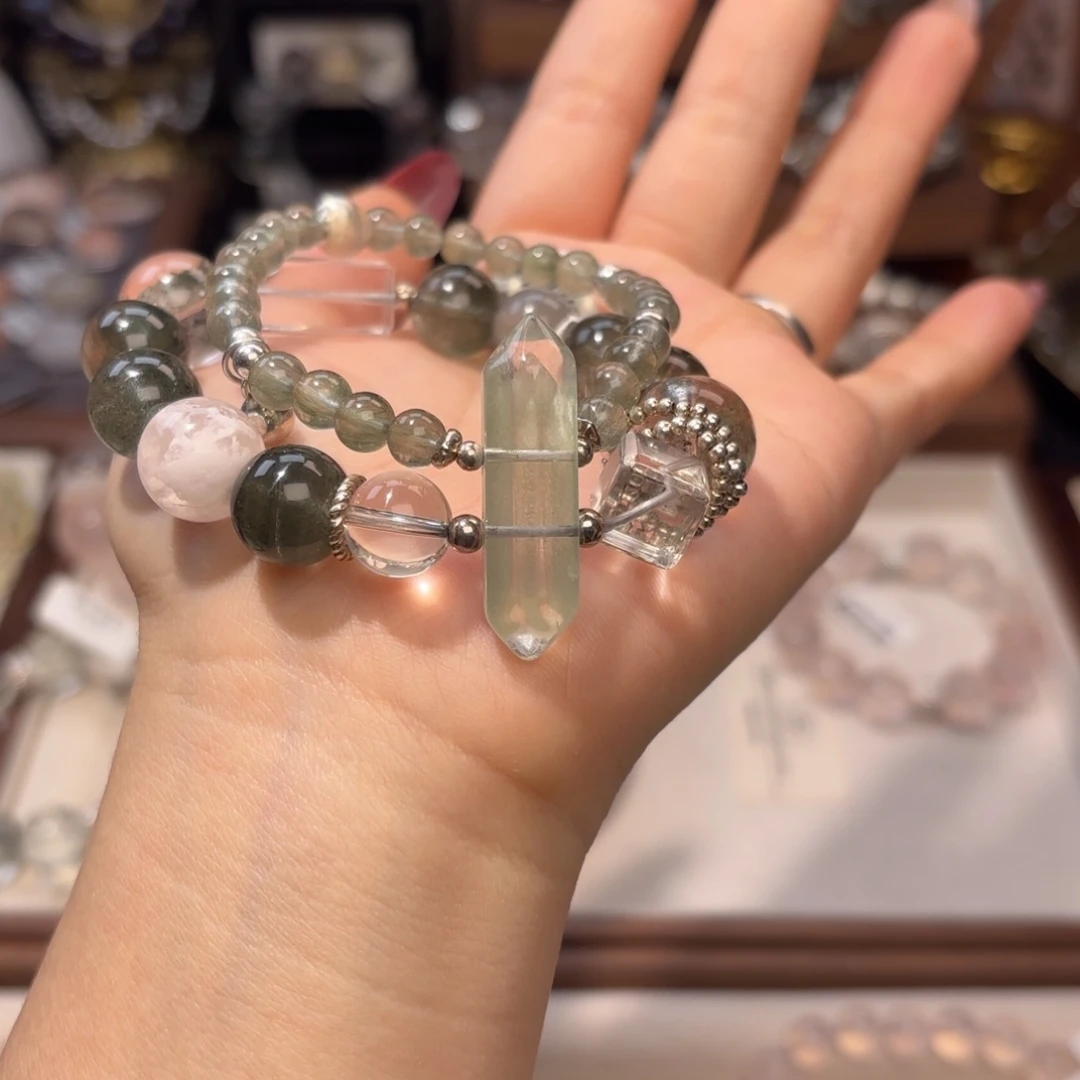 水晶手链未镶嵌绿幽灵