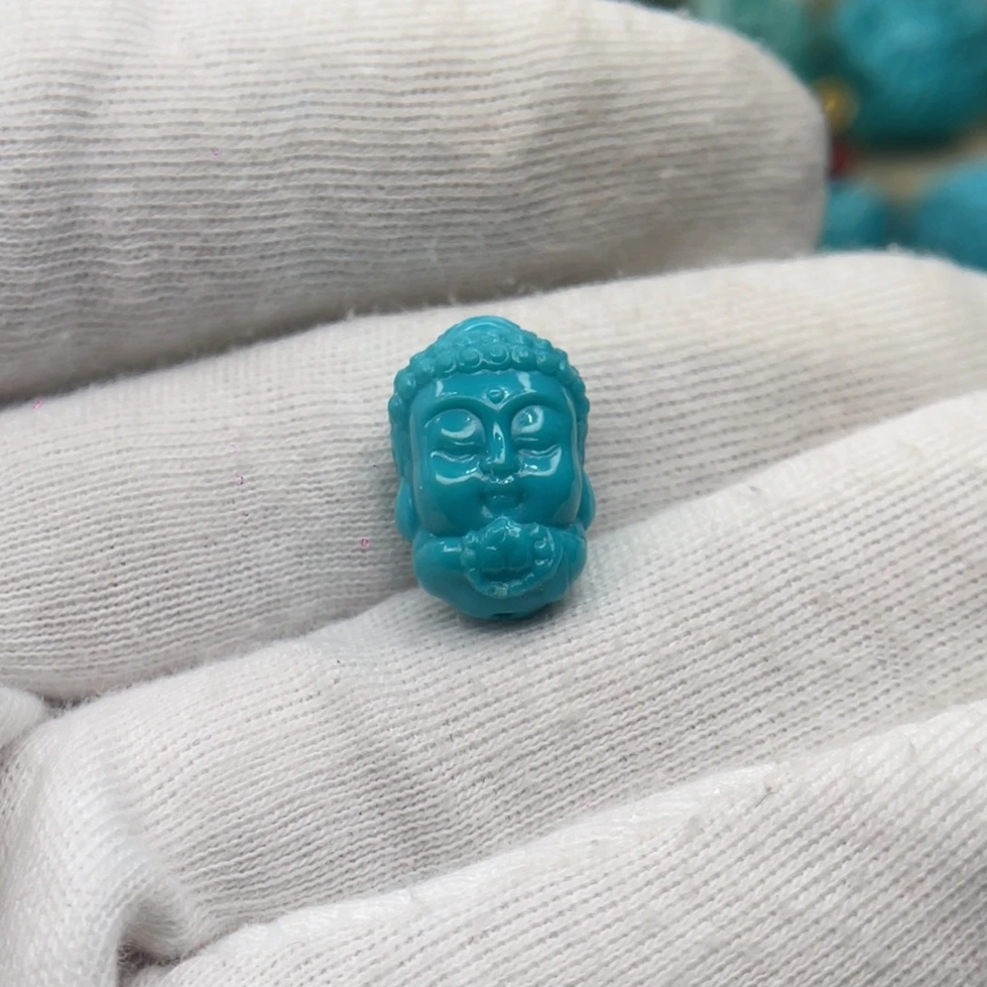 绿松石未镶嵌颈饰卡11-16.6-9.8