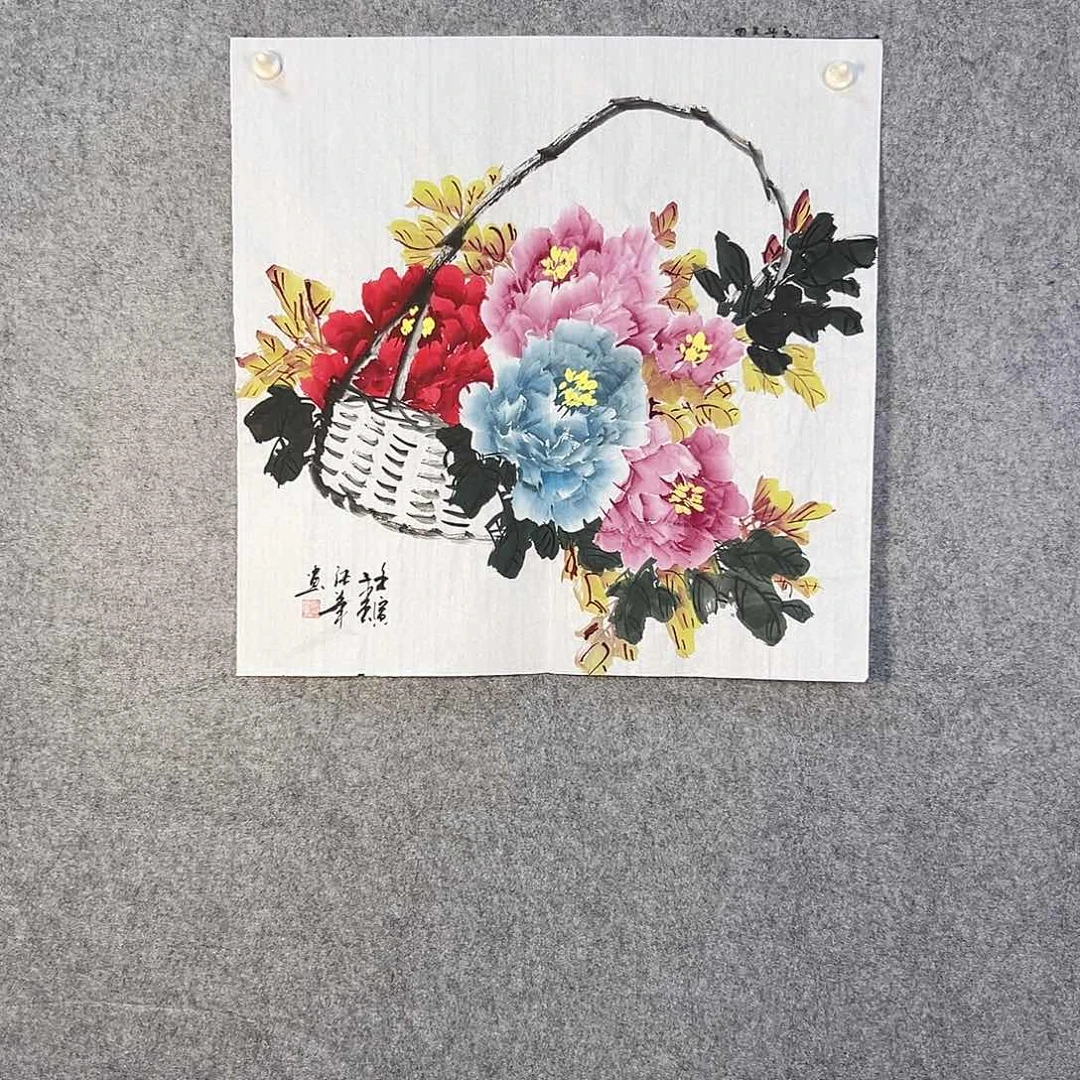 国画097 花鸟在此鸣叫的日子