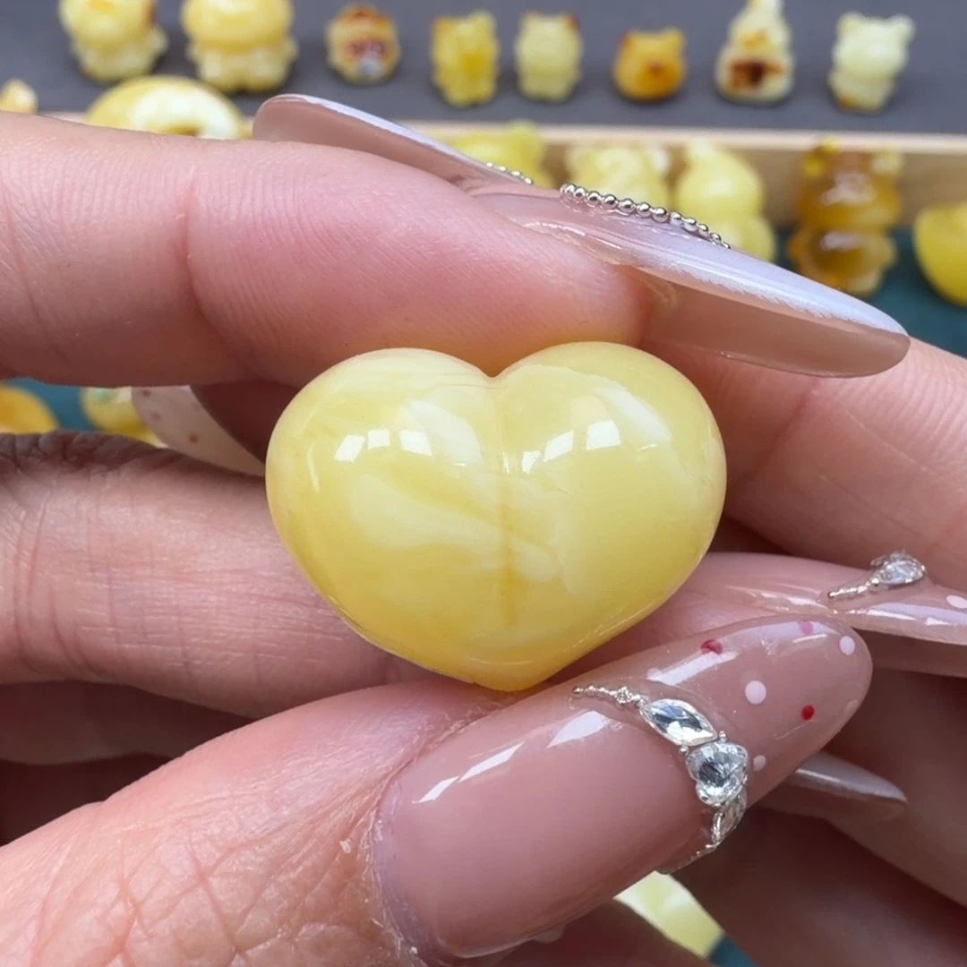 琥珀未镶嵌裸石蜜蜡