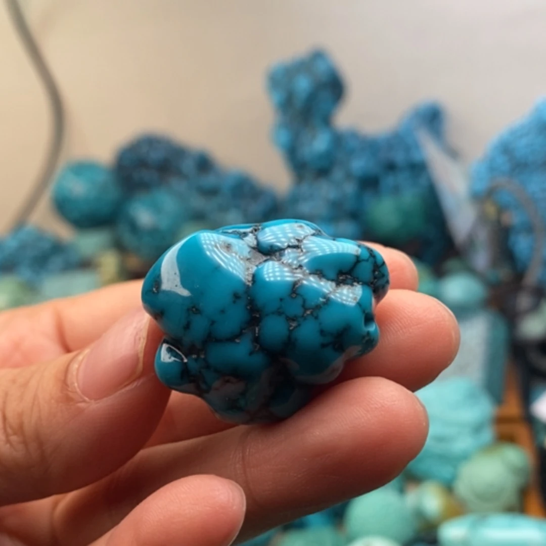 【闪购商品】未镶嵌绿松石珠宝半成品