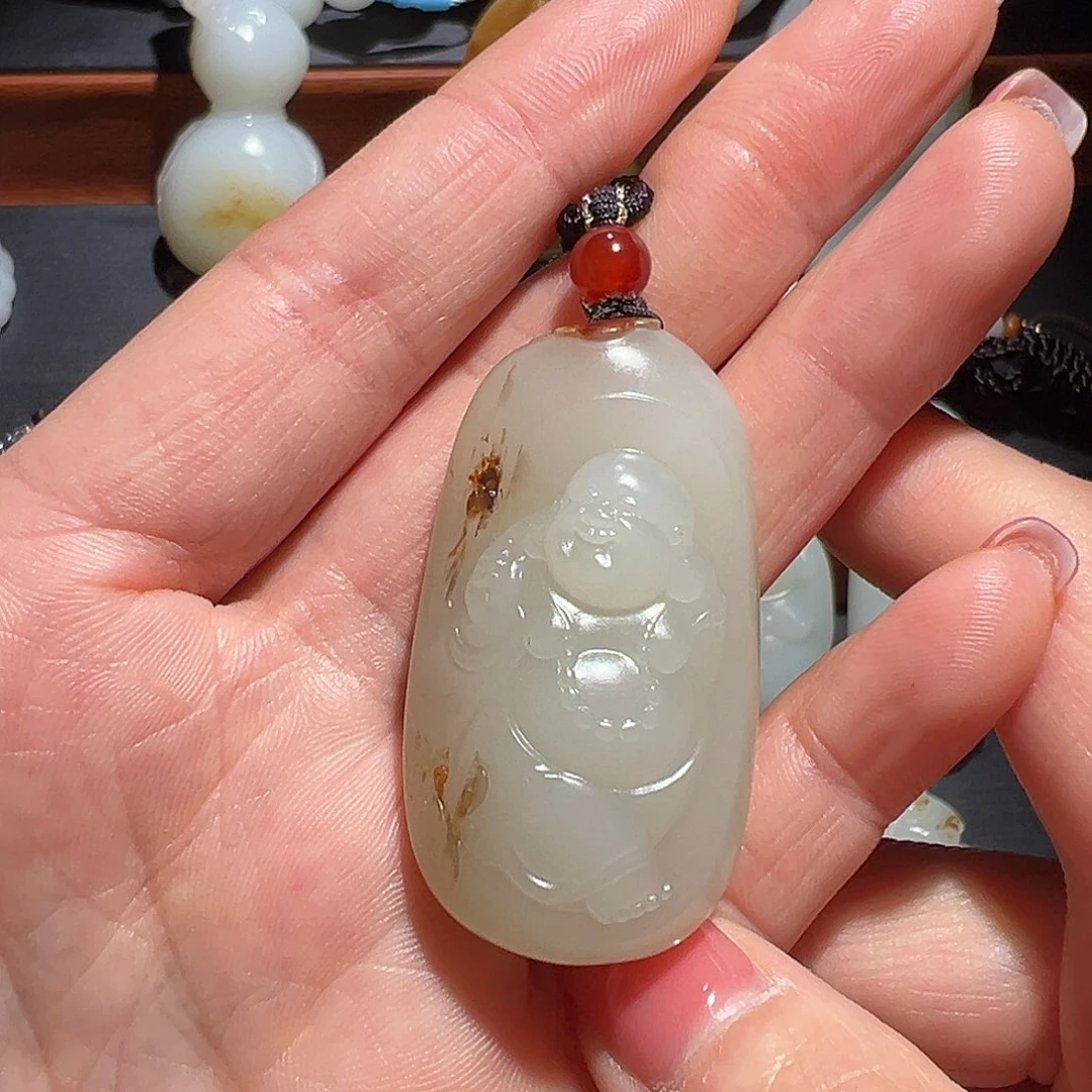 和田玉未镶嵌手串