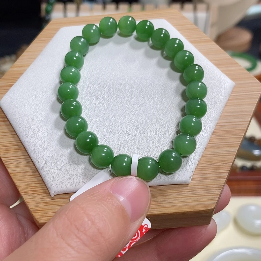 和田玉手串未镶嵌