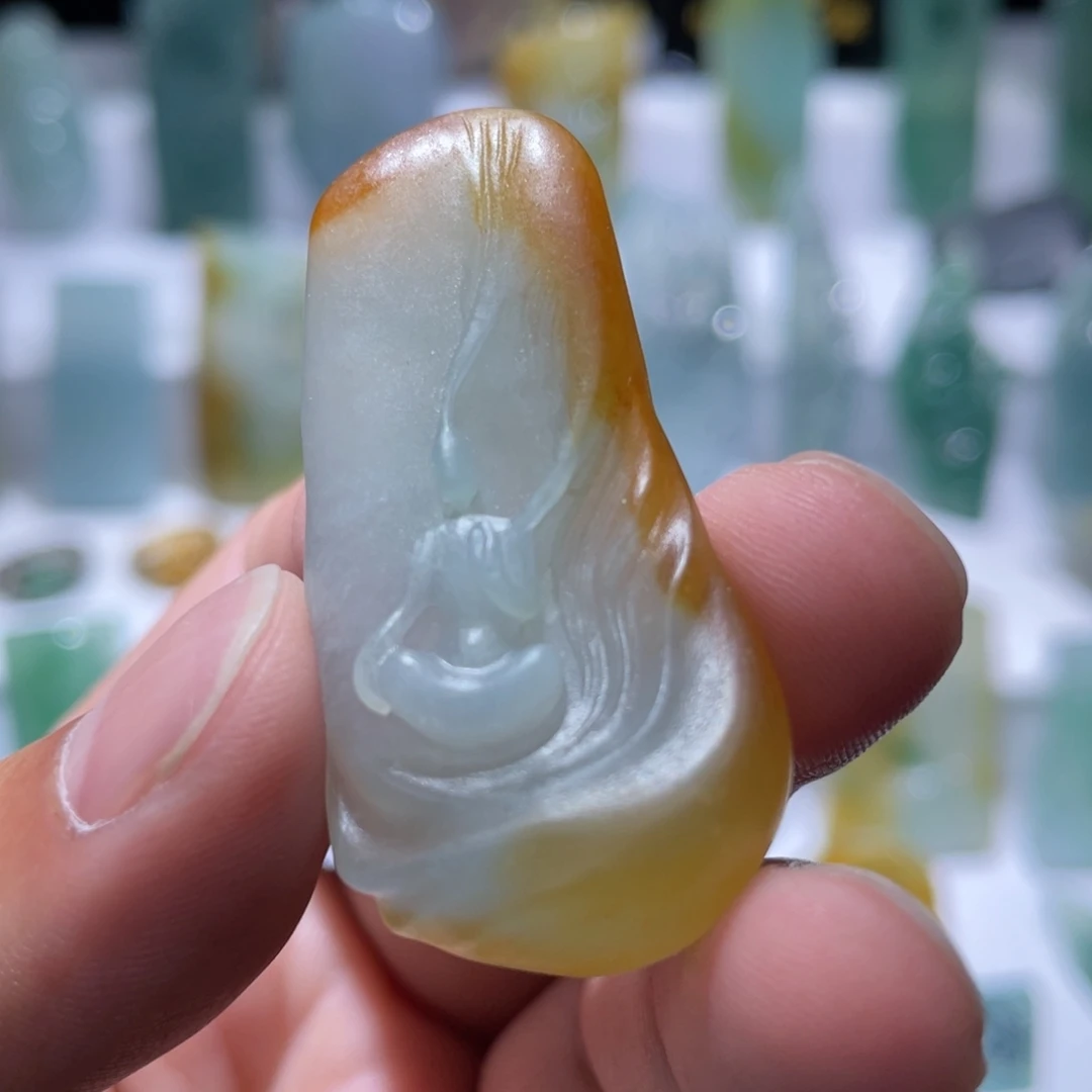 定制翡翠未镶嵌包工