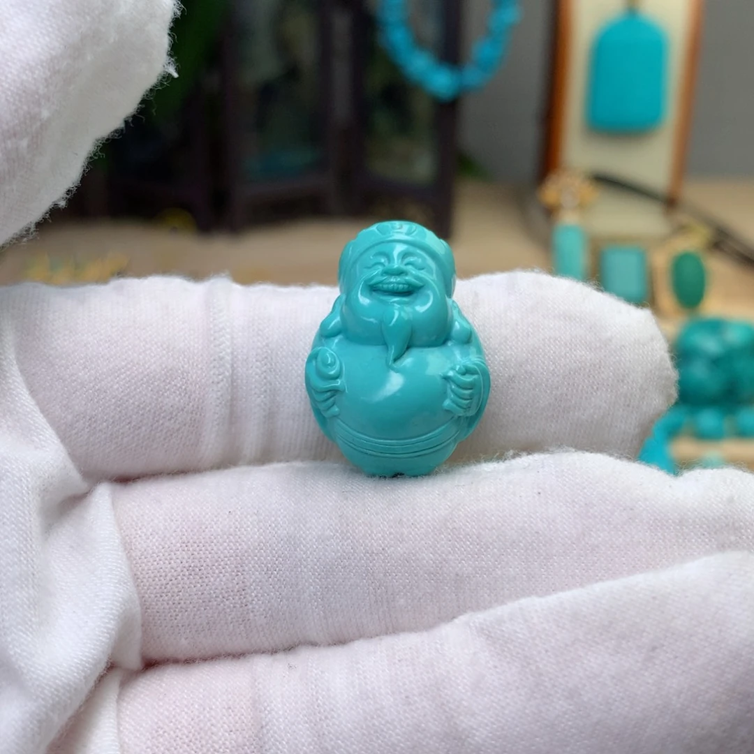 绿松石珠宝半成品未镶嵌