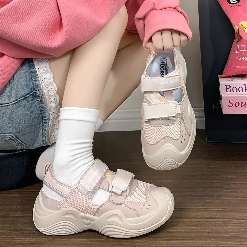 回力凉鞋厚底洞洞鞋女2025新款夏天包头女鞋爆款休闲百搭外穿拖鞋