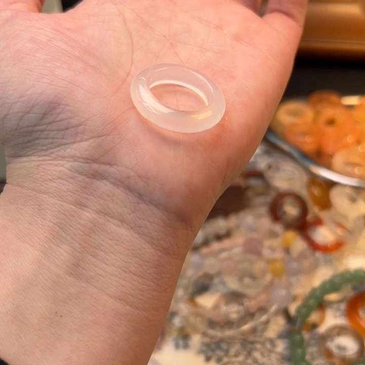 玛瑙/玉髓合金戒指110港15