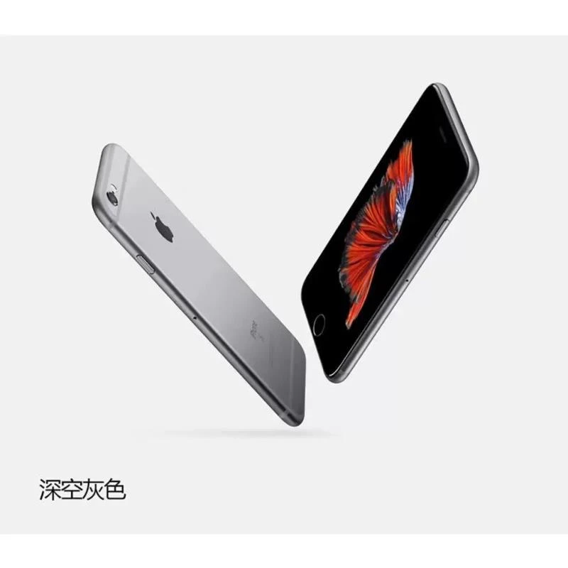 99新 Apple/苹果 移动联通卡4G金银6代手机64G内存工作xr黑灰壳
