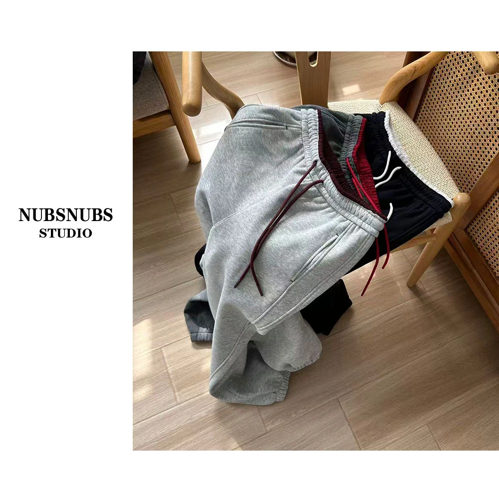 NUBSNUBS*浮舟记”秋冬新款大林自制束脚卫裤