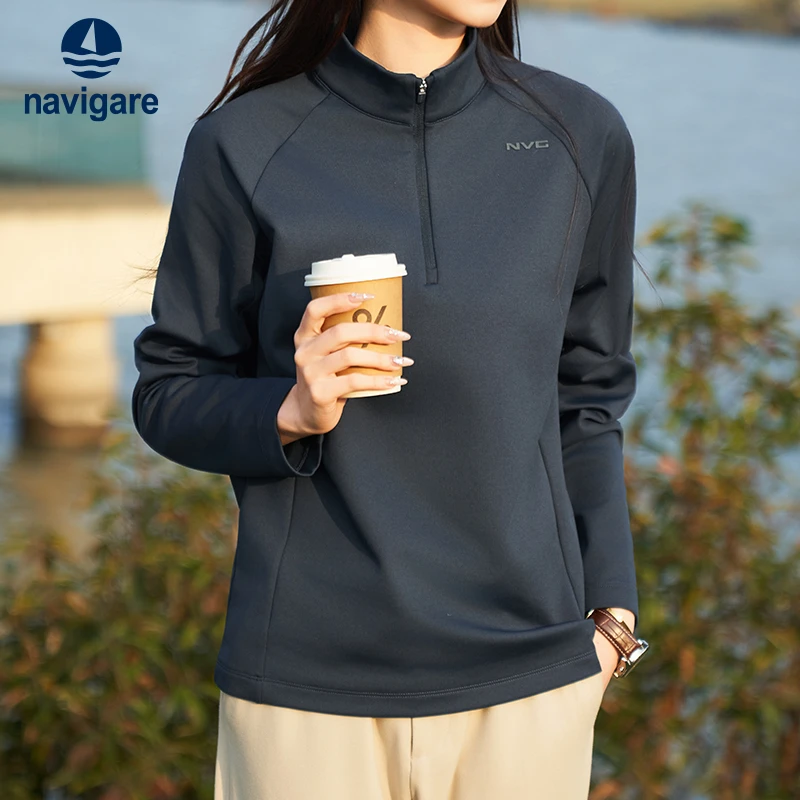 [明星同款]小帆船半高领弹力卫衣男磨毛亲肤保暖长T恤1135845305