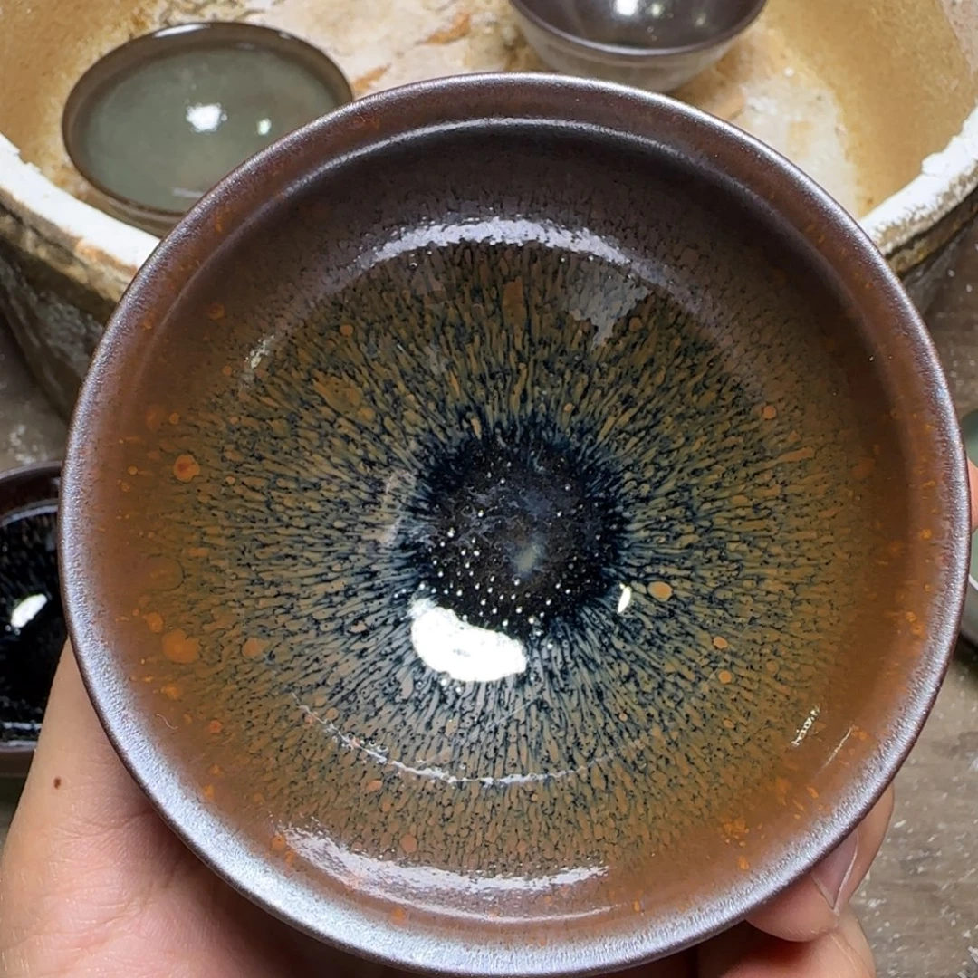 茶盏柴烧建盏闪购链接164