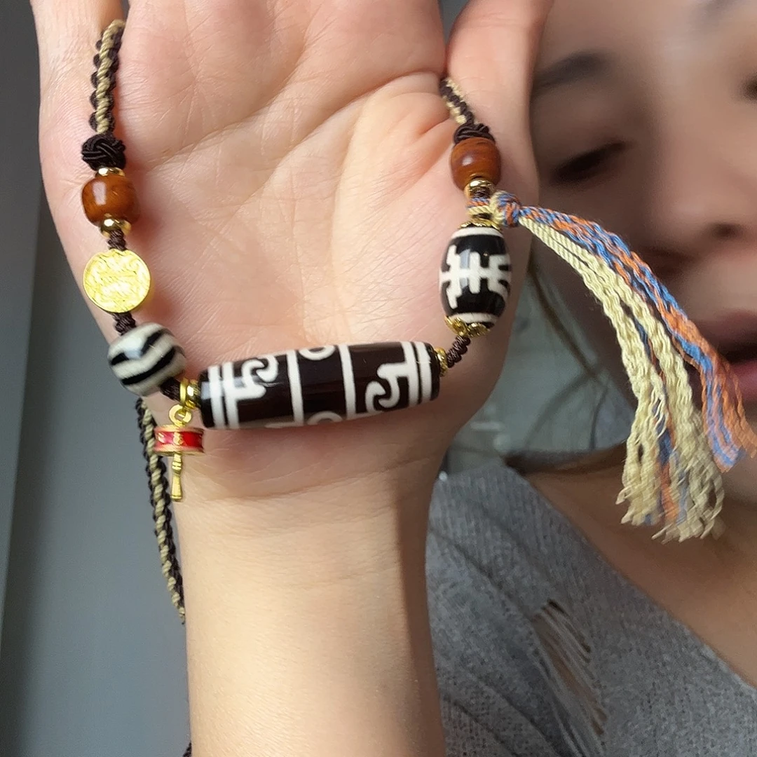 玛瑙/玉髓合金颈饰