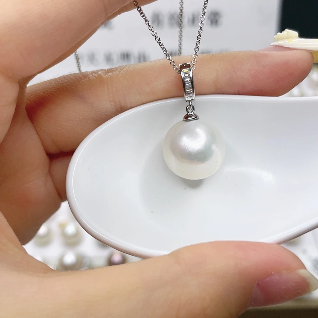 淡水珍珠合金吊坠(赠链)