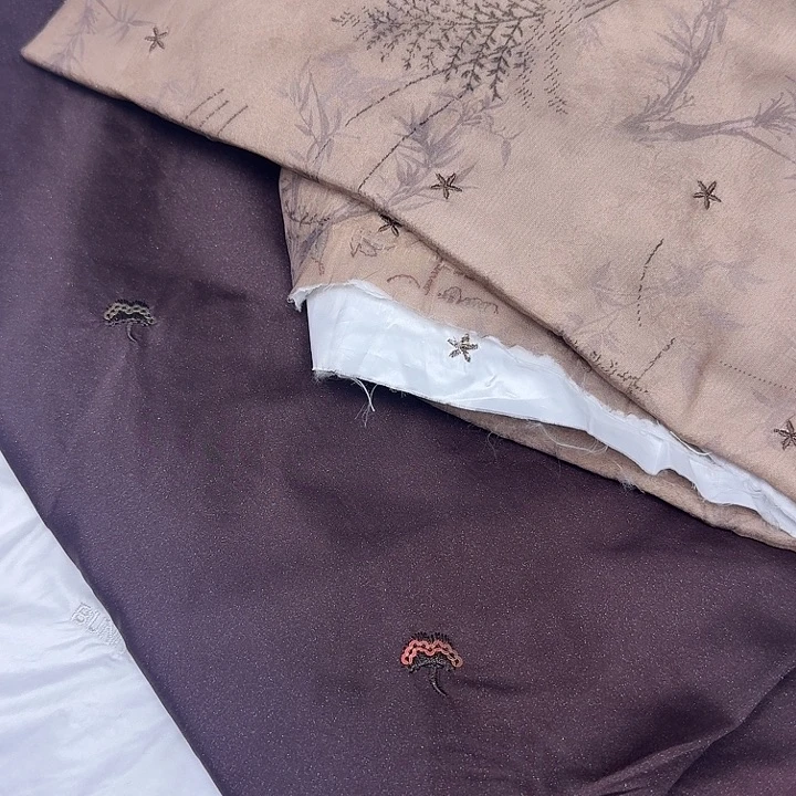 无纺布两个小块面料