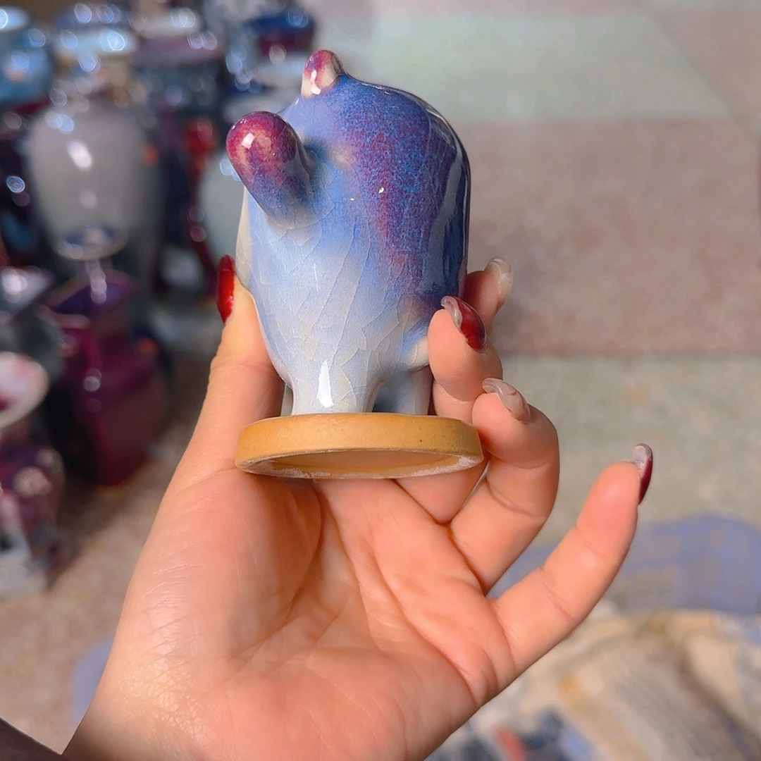 摆件郑家钧窑摆件