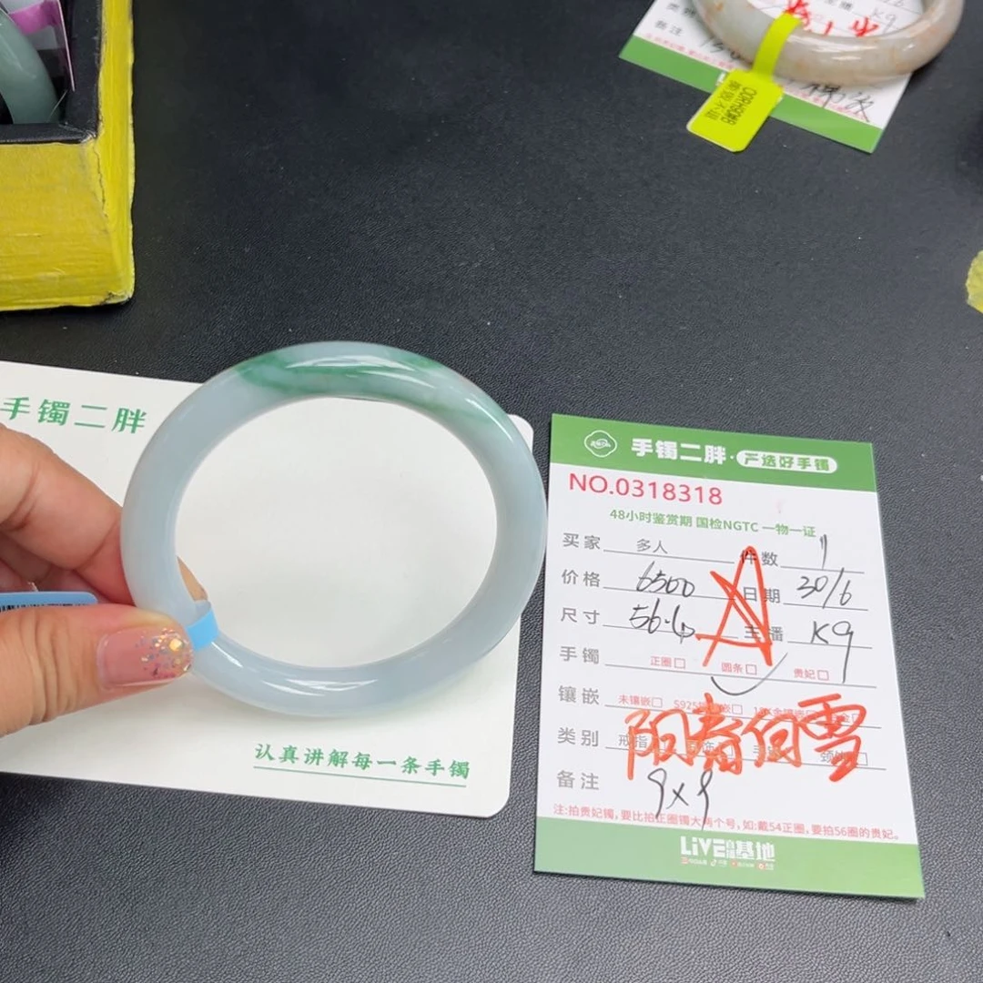 翡翠手镯未镶嵌多人