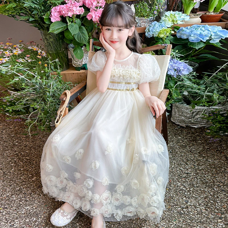 女童夏装2025新款小宝宝中大童韩版洋气儿童装百搭潮休闲女孩夏季