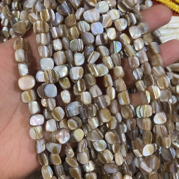 玛瑙/玉髓合金珠宝半成品3条企鹅贝相思豆