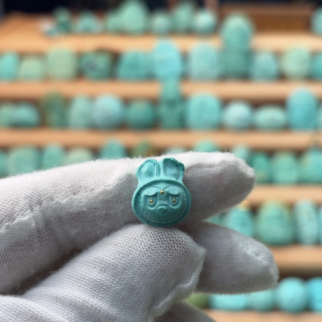 绿松石未镶嵌配饰