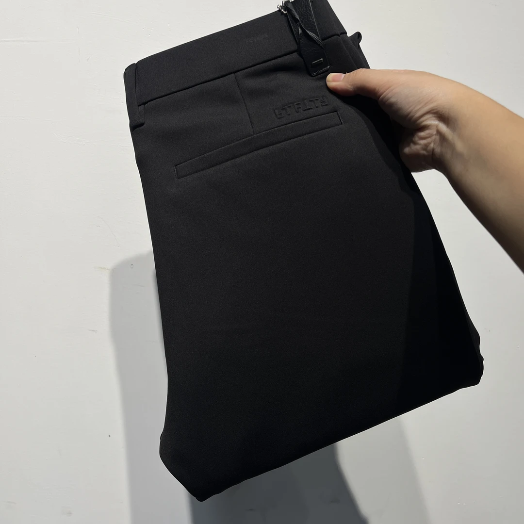 睿智男装 25年冬季时尚新款男士商务修身九分裤-25228