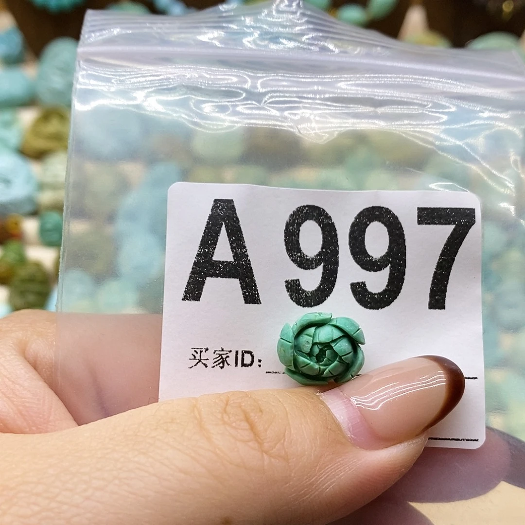 绿松石未镶嵌绿松石配饰定制