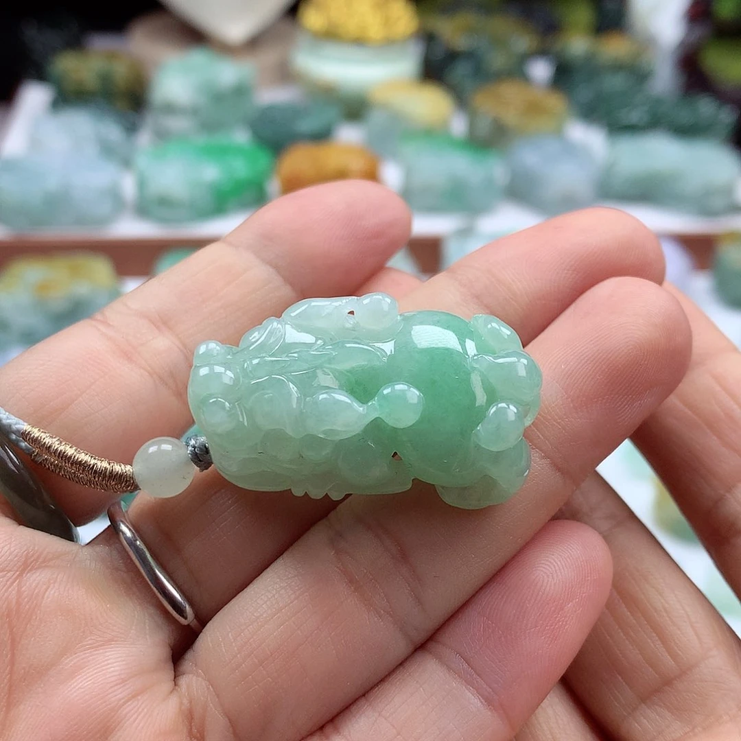 【闪购商品】颈饰未镶嵌翡翠翡翠貔貅