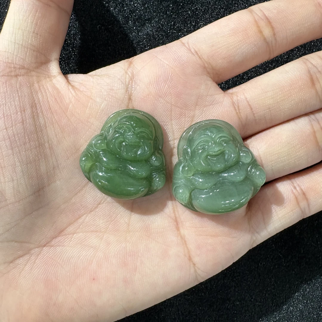 和田玉吊坠【小北质检】ZJH13Z53多样性发一