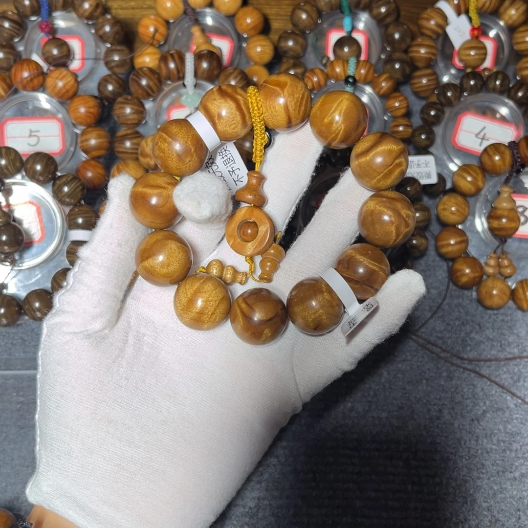 手串/手链楠木（金丝楠）黄金底2.0龙胆415