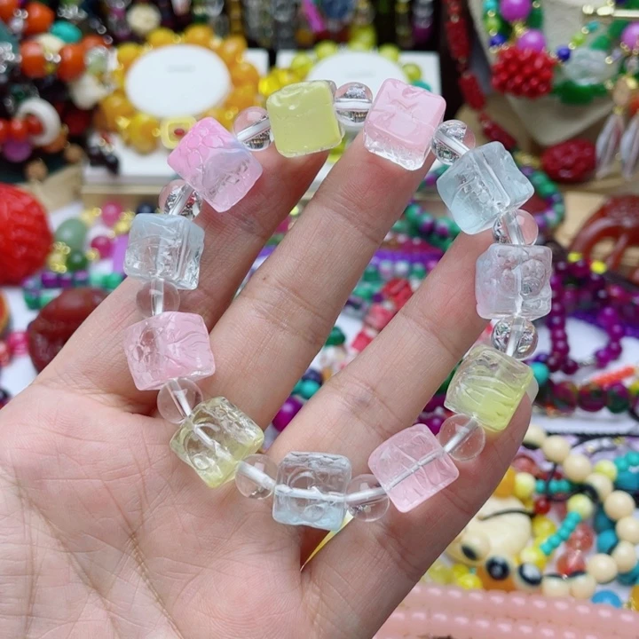 树脂制品61号方糖手串
