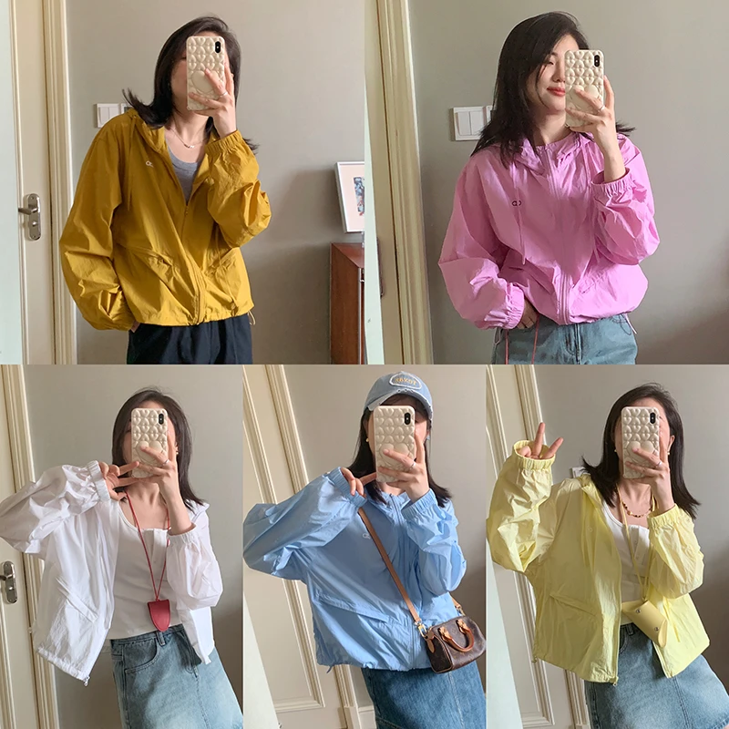 【现货清仓】花总吖【加州盛夏】休闲多色户外防晒外套R425X06591