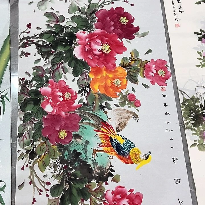 小周画廊的直播间！