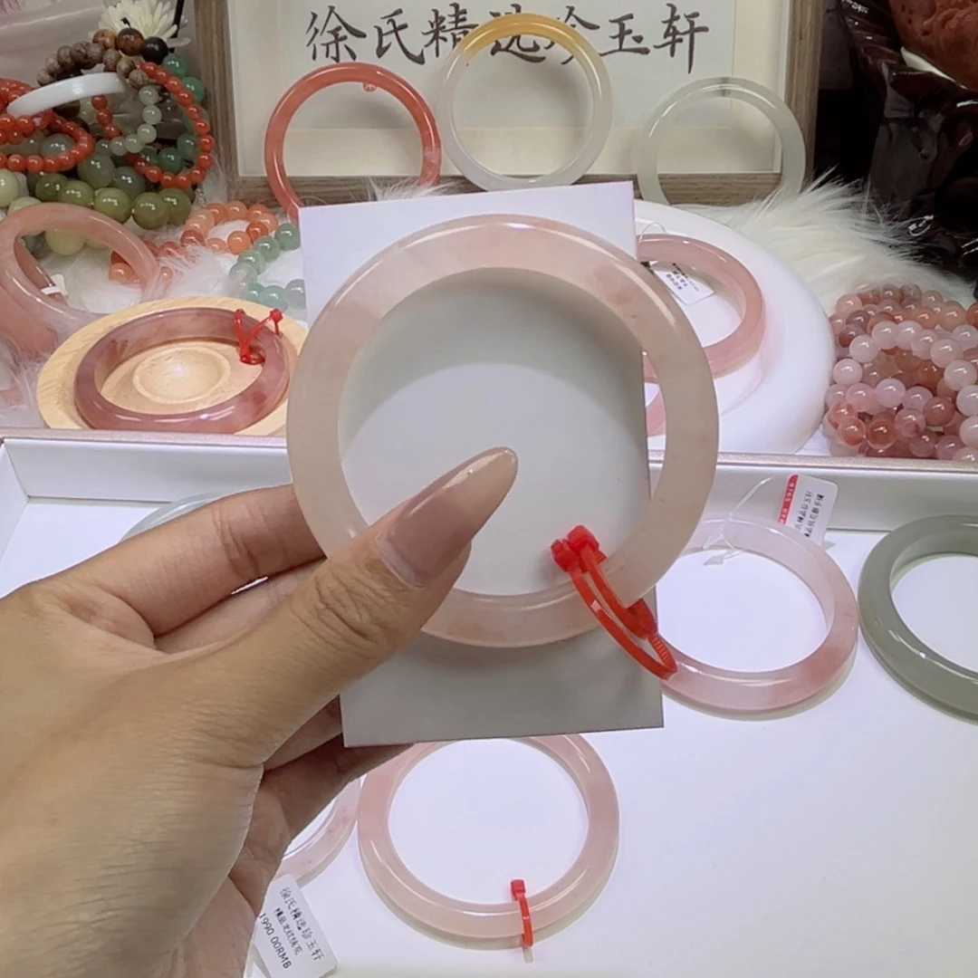 未镶嵌手镯石英质玉睡***?