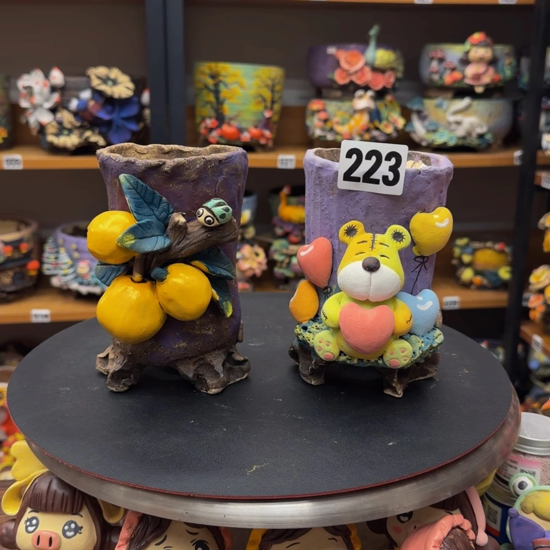 【闪购商品】粗陶手捏