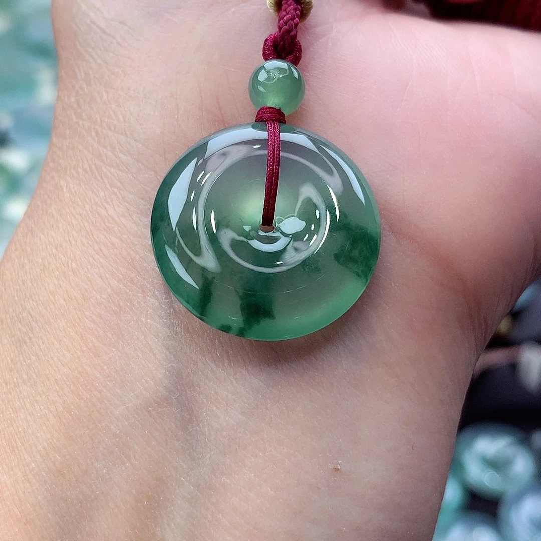 颈饰未镶嵌翡翠编号27尺寸22.1-5.9