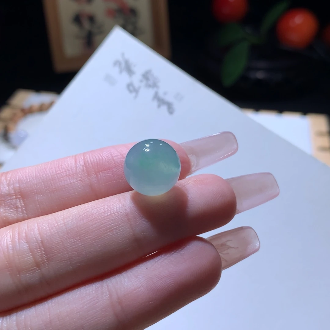 翡翠散珠s****y13+金丝绿珠珠