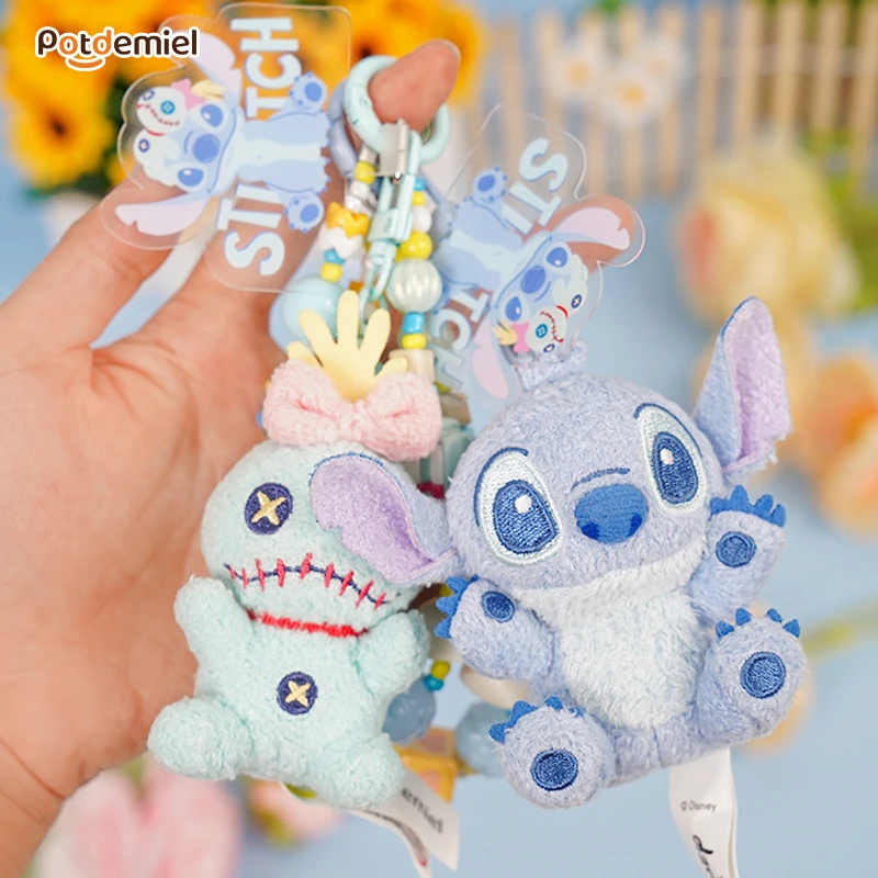 【新品手机挂链】potdemiel蜂蜜罐正版迪士尼史迪仔小金手机挂件