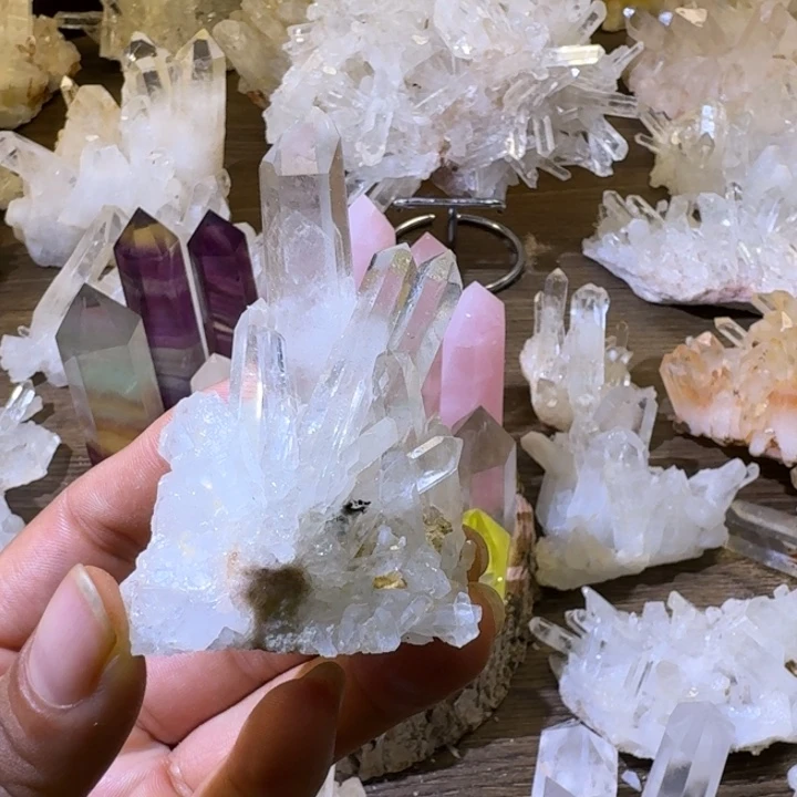 水晶珠宝半成品未镶嵌