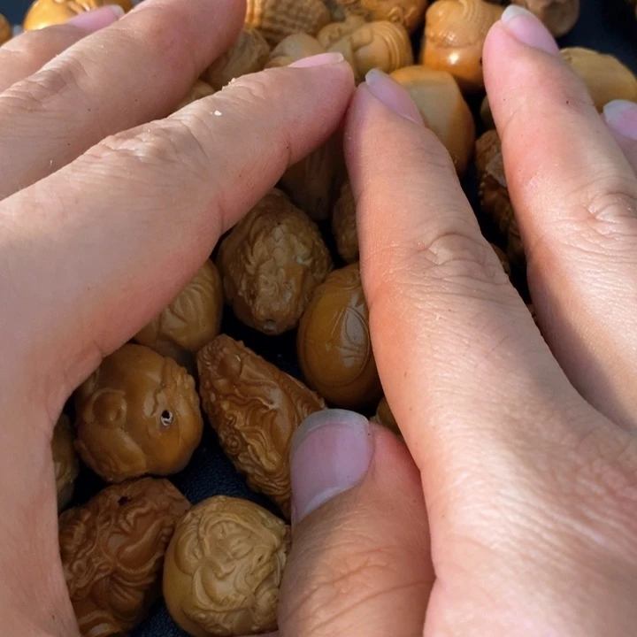 老***牛橄榄核手串/手链橄榄微瑕30颗单粒