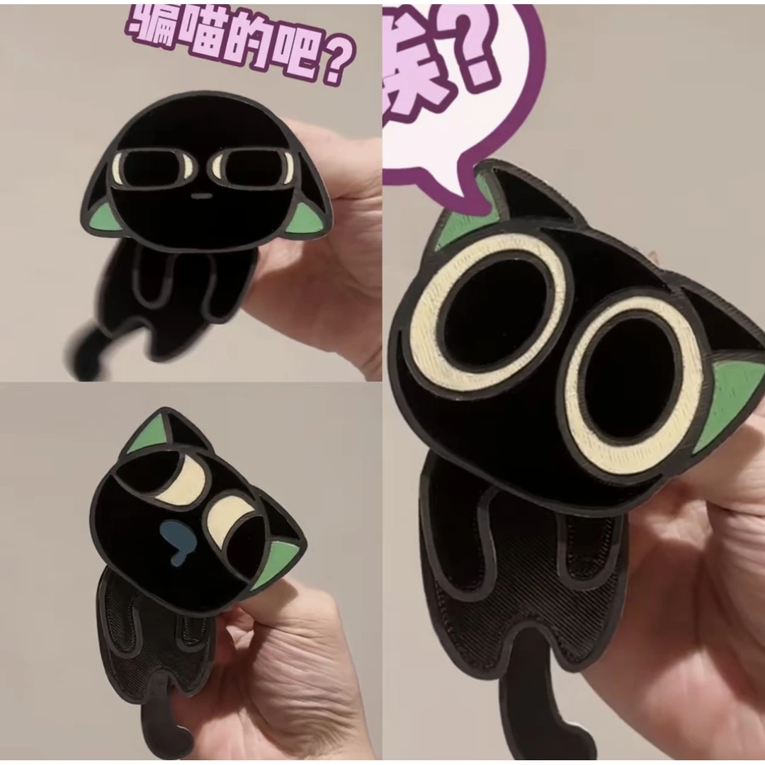 【荔枝】罗小黑战记2周边挂件亚克力摆动包包挂件钥匙扣送朋友