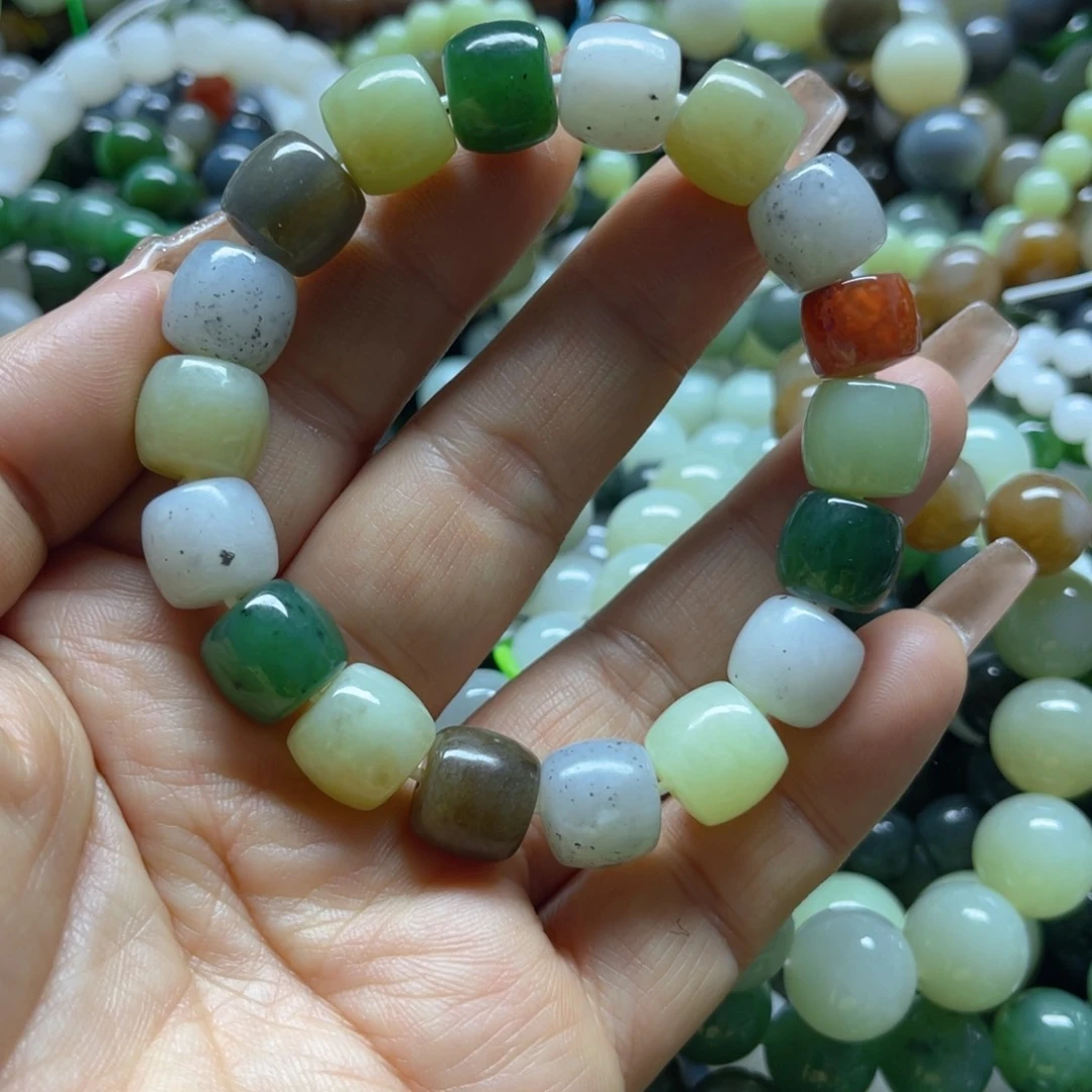 和田玉手链未镶嵌