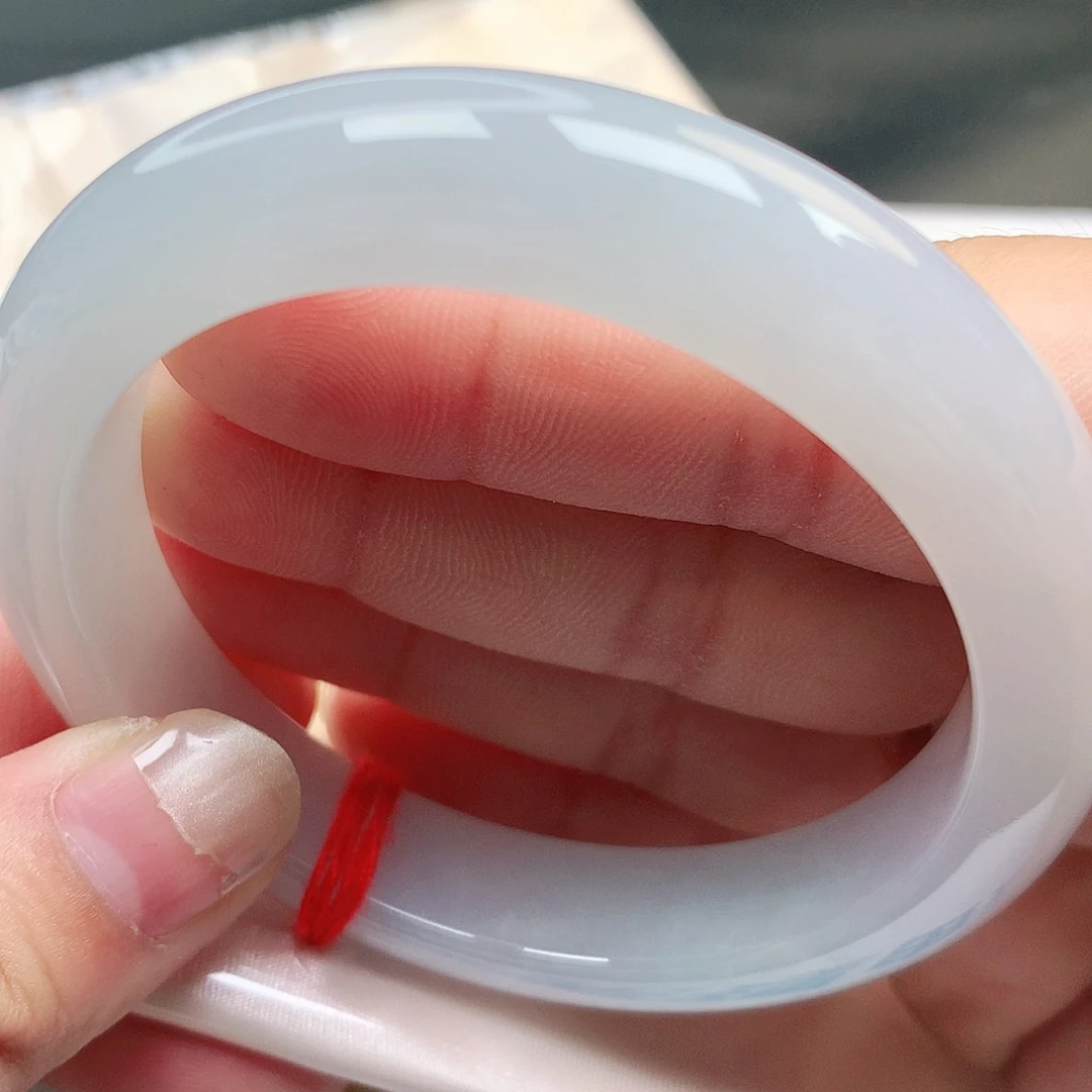 未镶嵌手镯翡翠缅甸纯天然翡翠白月光