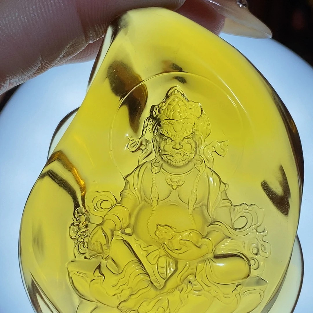 水晶未镶嵌颈饰吊坠