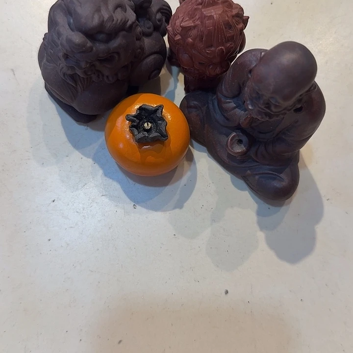 潮***化茶宠紫砂雕塑瑕疵瑕疵茶宠