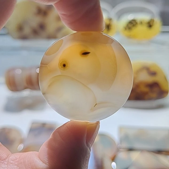 玛瑙/玉髓未镶嵌吊坠(不含链)65号