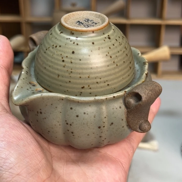 壶老段烧陶瓷茶器