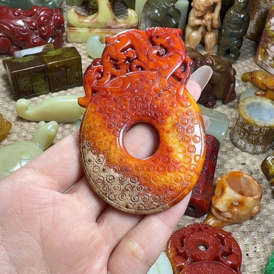 白玉菩提吊坠挂件