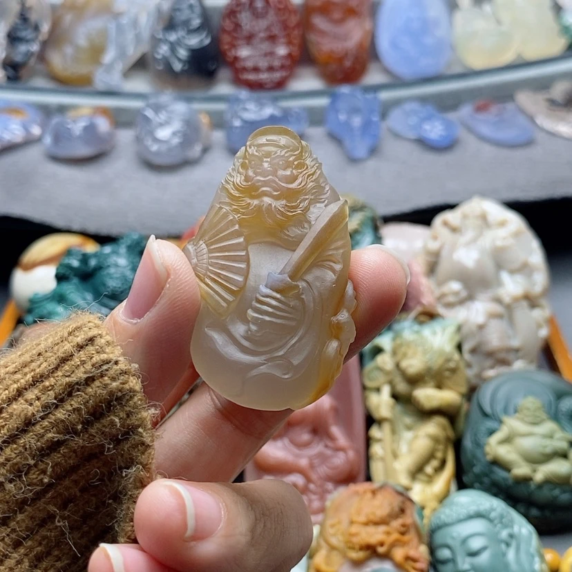 【闪购商品】未镶嵌吊坠定制玛瑙